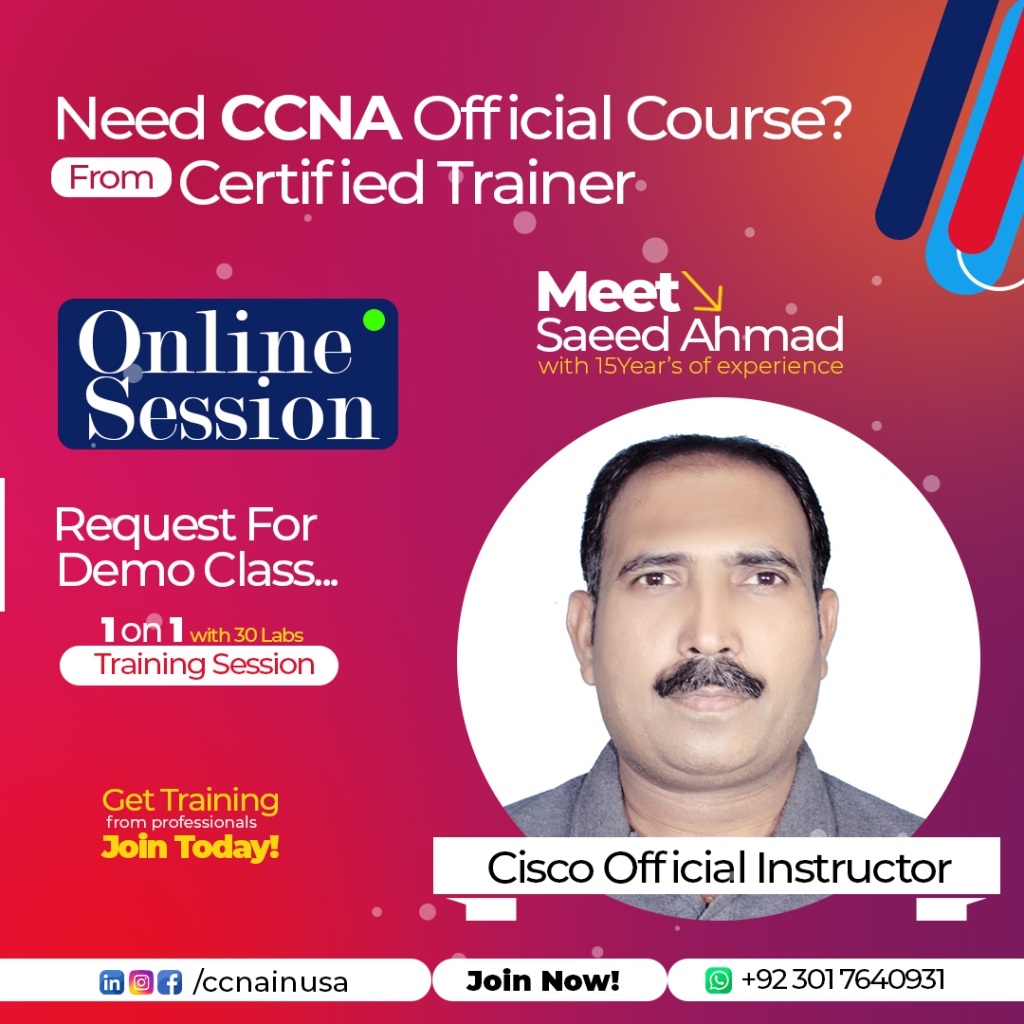 Expert CCNA Trainer USA 
